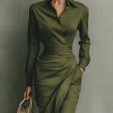 Caterina | Robe maxi élégante et cintrée