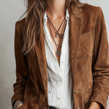 Imogen | Blazer Vintage Marron