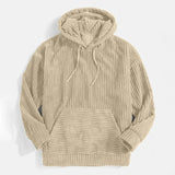 Koen™ Hoodie en Velours Côtelé pour Hommes