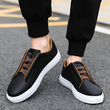 Alexander | Baskets blanches pour hommes en cuir de haute qualité