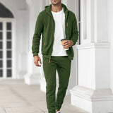 Ensemble de Sport Homme - Confortable, 100% Coton & Design Moderne pour les Jours d'Hiver