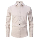Braony | Chemise à manches longues classique pour hommes avec coupe moderne Slim-Fit