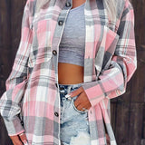 Chemise d'automne à manches longues pour femme