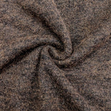 Camille | Cardigan en Tricot Côtelé Chocolat avec Boutons