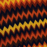 Pull Rétro avec Motif Zigzag