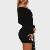 Rafaela - Robe Intemporelle avec Épaules Dégagées