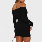 Rafaela - Robe Intemporelle avec Épaules Dégagées