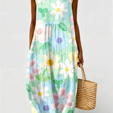 Louna - Robe à Fleurs Pastel