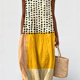 Louise - Robe en Blocs de Couleurs