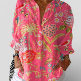 Floriana - Blouse Élégante et Aérée
