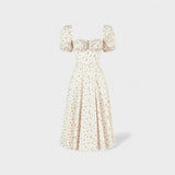 Helena - Robe d'Été avec Décolleté Carré