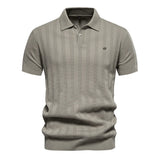 Benles | Polo Rayé Chic Tricoté