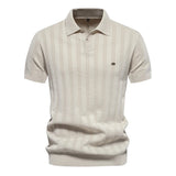 Benles | Polo Rayé Chic Tricoté
