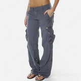 Ancienne Monde | Pantalon Cargo Décontracté Femme