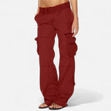 Ancienne Monde | Pantalon Cargo Décontracté Femme