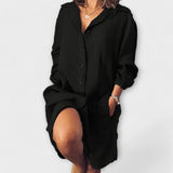 Margarida - Blouse en lin décontractée