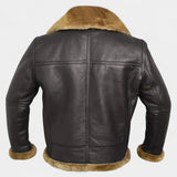 Viktor – Veste en cuir premium avec doublure en mouton