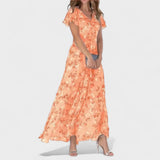 Andreia - Robe Longue Fleurie