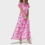 Andreia - Robe Longue Fleurie