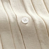 Chemise tricotée élégante à manches courtes