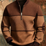 Viktor | T-shirt Homme Stylé avec Demi-Fermeture Éclair