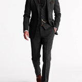 Ensemble Business 3 pièces pour Hommes – Ajustement Parfait pour Chaque Occasion Formelle