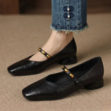 Zyra | Ballerines en Cuir Véritable