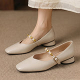 Zyra | Ballerines en Cuir Véritable
