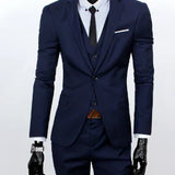 Costume Homme - Ensemble Trois Pièces pour Style et Confort, Toute l'Année