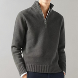 Adam™ Pull Élegant à Zip Demi