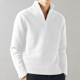 Adam™ Pull Élegant à Zip Demi