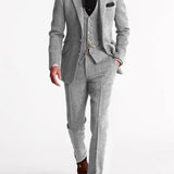 Ensemble Business 3 pièces pour Hommes – Ajustement Parfait pour Chaque Occasion Formelle