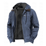 Isak | veste vintage chaude avec doublure en polaire et capuche