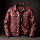 Rafael | Veste en Cuir Classique