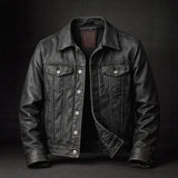 Rafael | Veste en Cuir Classique