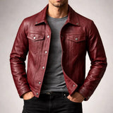 Rafael | Veste en Cuir Classique