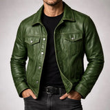 Rafael | Veste en Cuir Classique