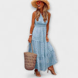 Lola - Robe maxi en dentelle boho