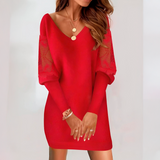 Lena - Robe midi élégante