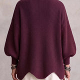 Isadora | Cardigan Surdimensionné à Col avec Gros Boutons Métalliques