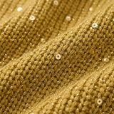 Isadora | Cardigan Surdimensionné à Col avec Gros Boutons Métalliques