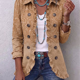Chiara | Veste Western avec Imprimé et Volants