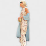 Julia – Robe maxi avec cardigan assorti