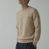 Pull Tricoté pour Homme – Pull Slim Fit en Mélange de Coton Respirant