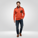 Pull Tricoté pour Hommes – Pull d'Hiver Doux avec Coupe Confortable