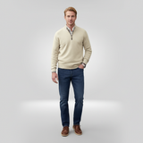 Pull avec Zip Heren – Design Élégant et Confortable
