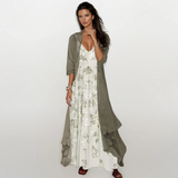 Mila - Robe verte élégante