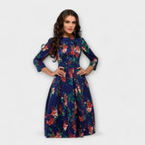 Carolina - Robe élégante au genou
