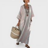 Amandine - Robe Longue de Plage pour un Look d'Été Stylé