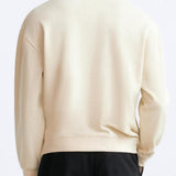 Pull beige avec col polo – Style décontracté avec élégance